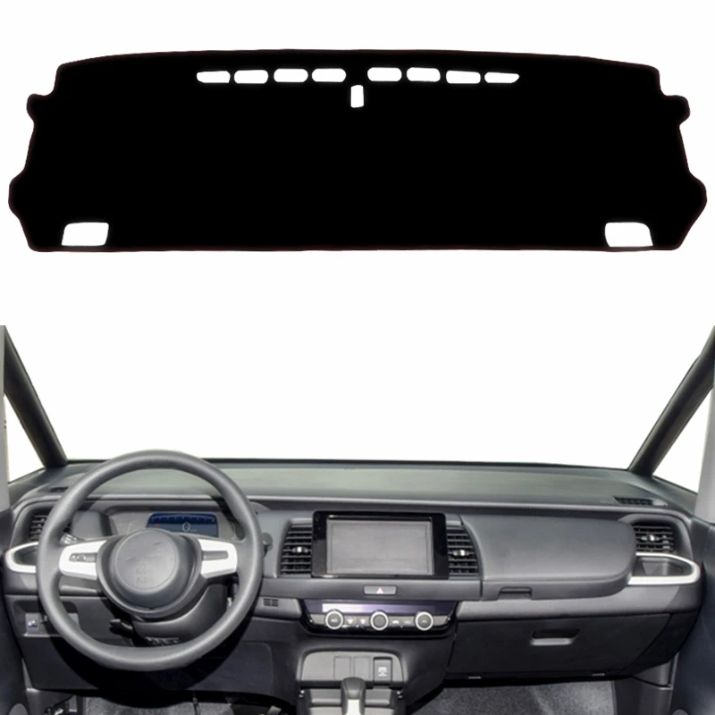

Car Dashboard Cover Sunshield Mat Pad For Honda Fit Jazz 2020 2021 2022 2023 Anti-UV Instrument Carpet Rug Protector Accessories