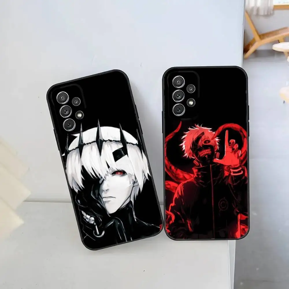 

T-Tokyo Ghoul Kaneki Ken Phone Case For Samsung S25,S24 Ultra,S20,S30 plus,S22 plus,S23,S30 ultra 5G Silicone Cover