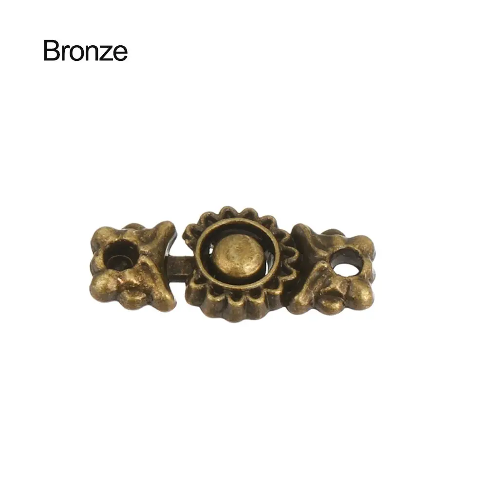 10Sets High Quality Buttons Dolls Sewing Accessories Shoes Buckles Metal Belt Buckle DIY Dress Decor  Bags Clothes