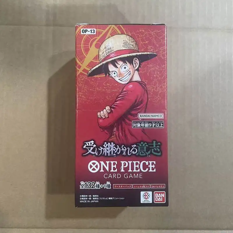 Bandai Namco One Piece Op13 Opcg Trading Card Game Japanese Version Anime Luffy Collectible Booster Pack For Adult Collectors