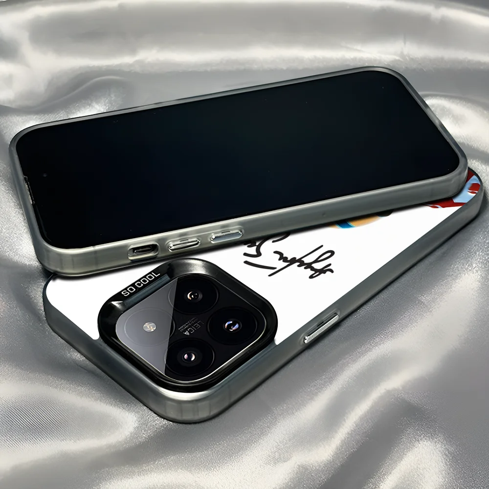 Epc F1 Ayrton Driver S-Senna Phone Case IMD Phone Case For IPhone 16 15 14 13 12 11 Pro Max Plus Color Silver Cover