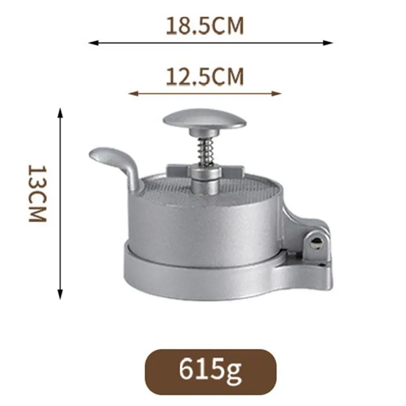 A74E-صانعة فطائر الهامبرغر، ماكينة ضغط البرجر الربيعية القابلة للتعديل، مكبس الدفع، زنبرك ضغط الهامبرغر، ماكينات ضغط باتي