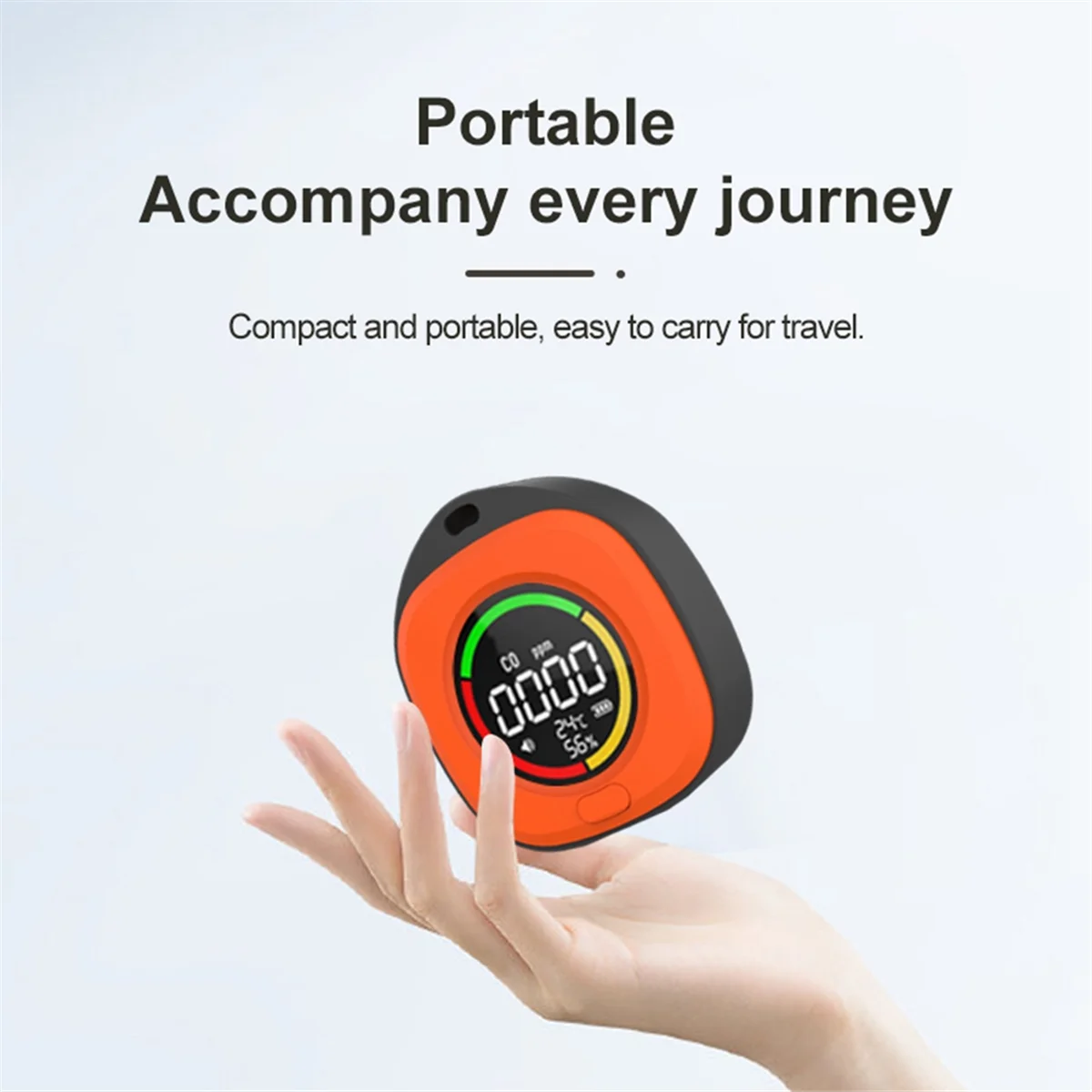 Detector 2 en 1 de monóxido de carbono y dióxido de carbono N18R