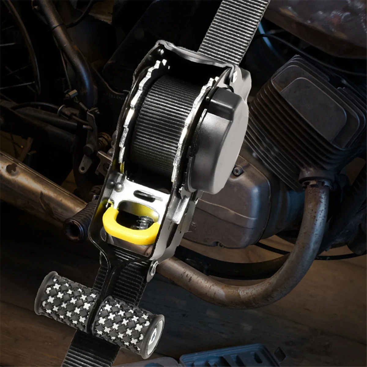 Correia de catraca automática retrátil, fita adesiva automática, correias de bagagem de conveniência, cintos para motocicletas