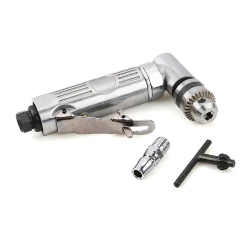 

Air drill 90 degree elbow air drill high speed right angle punching drill chuck 0.6-6.5MM 15000RPM