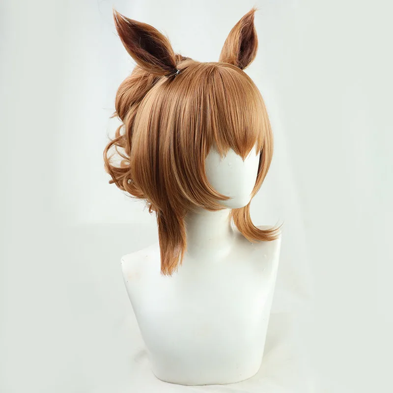 Peruka do cosplay Uma Musume Pretty Derby Taiki Shuttle, peruka syntetyczna odporna na ciepło, rekwizyt na imprezę, do odgrywania ról w anime i grach.