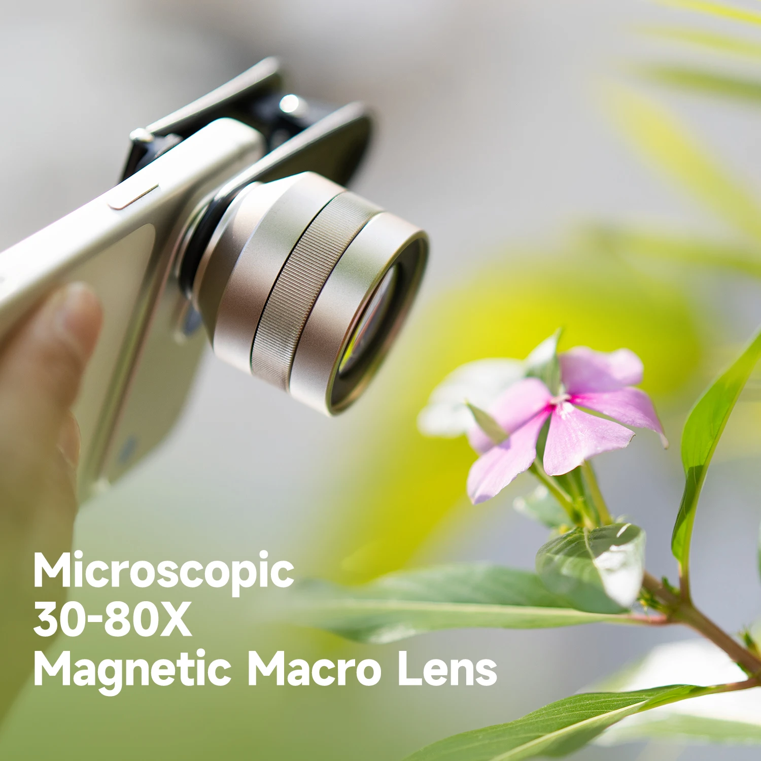

Магнитный макрообъектив MARTVSEN 30-80X для телефона, съемный портативный HD-объектив для съемки ювелирных изделий, нефрита, татуировок, уличной фотографии