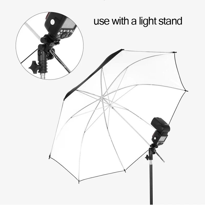 Metal Flash Bracket, Universal Hot Shoe Speedlite Reflector Umbrella Holder With 1/4\