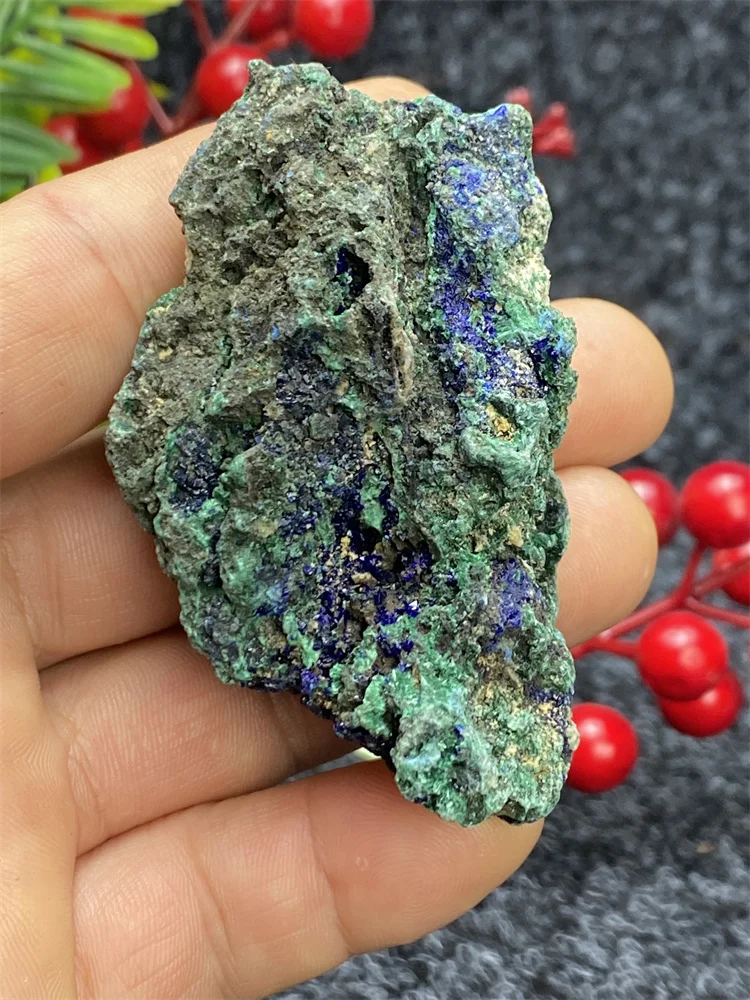 

1 Piece Of Natural Azurite Ore Specimen Reiki Treatment Healing Repair Room Decor Home Decoration Maison Aquarium Craft Gift