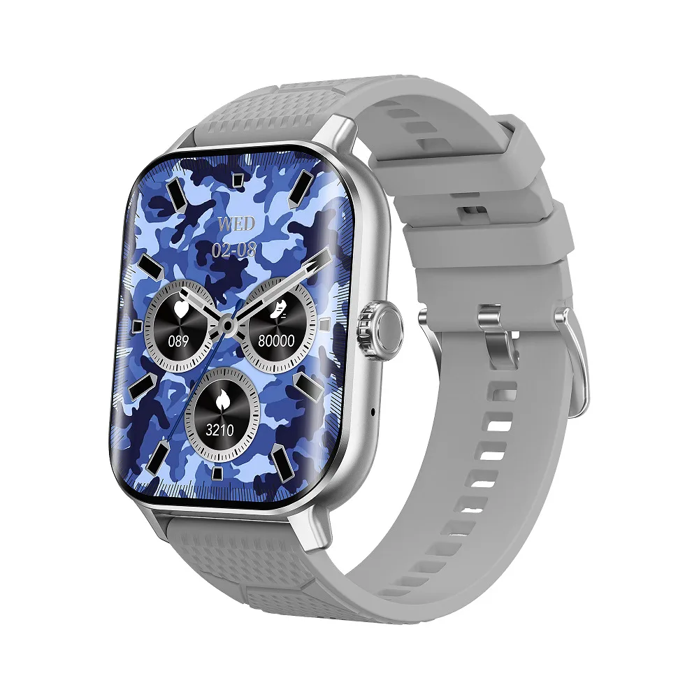 TJXL-GAOKE F12 Cheap Men Ultra Smart Medical Calling Watch Connect Curved Screen Woman Heart Rate Monitoring Smartwatch