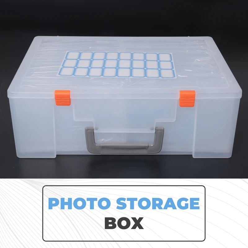 24-Hour Delivery Photo Storage Box 4X6inch, 18 Inner Photo Case Large Photo Organizer Acid-Free Photo Box Storage Photo Keeper P