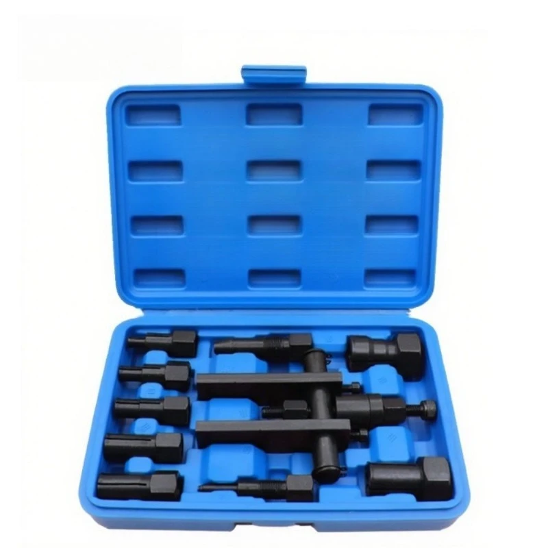 10Pcs 2 Jaw Puller Set, Bearing Removal Extractor Tool Fit For Motorcycle Auto Bearing Disassembly Repair