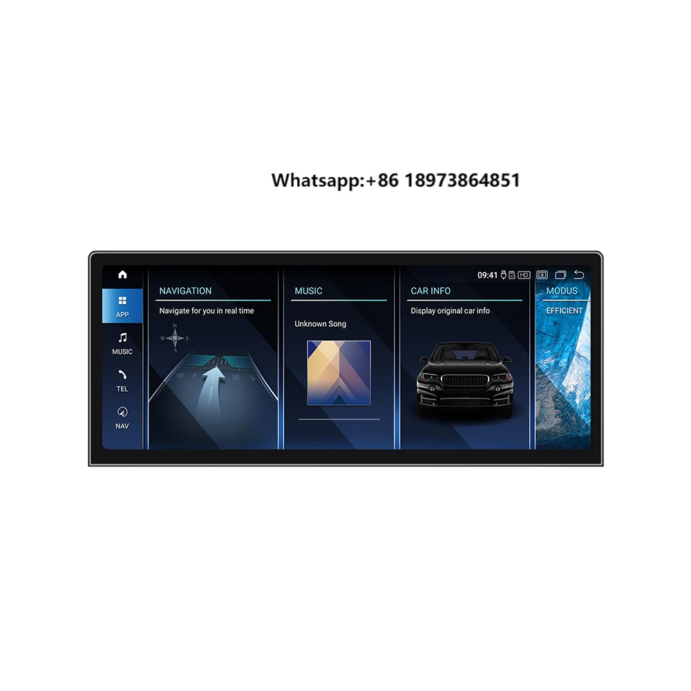 

2024 New12.3'' Android 13 Car Android for 5 Series E60 2006-2010 GPS Screen with Carplay and Android Auto Radio
