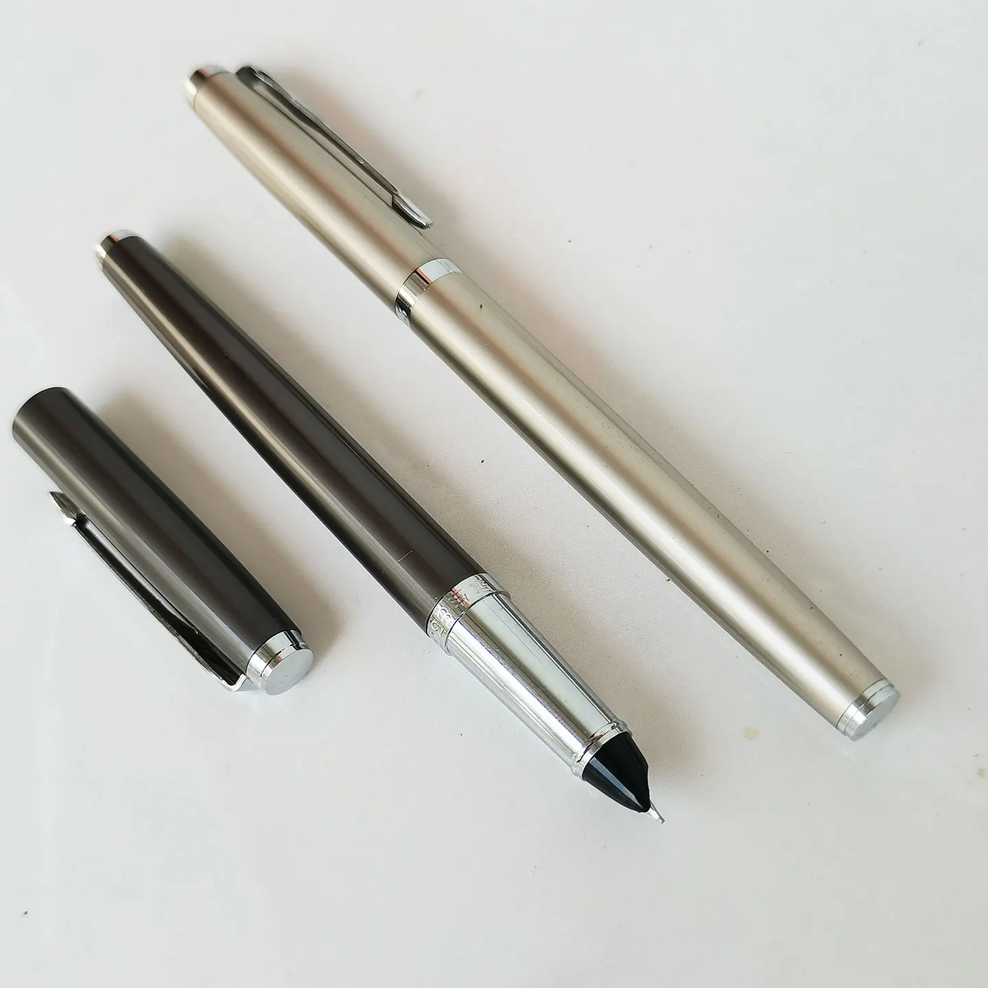 Old Stock YongdSsheng 833 Fountain Pen Short Pen Pocket Type Elementary School Student Practice Pen Stationery Collection