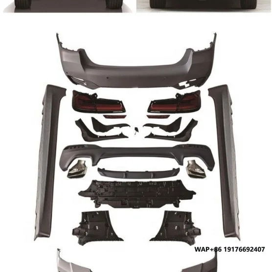 

For 5 Series G38 G30 2022 Old Model to New Model 21 Mt Sports Style Bumper Bolt-On Universal Fitment Body Kit