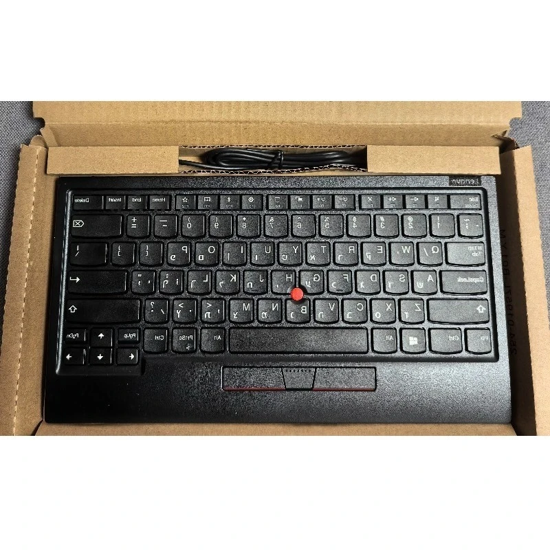 ThinkPad TrackPoint Keyboard I, Ultra Slim Bluetooth Wireless Keyboard with TrackPoint for Laptop PC