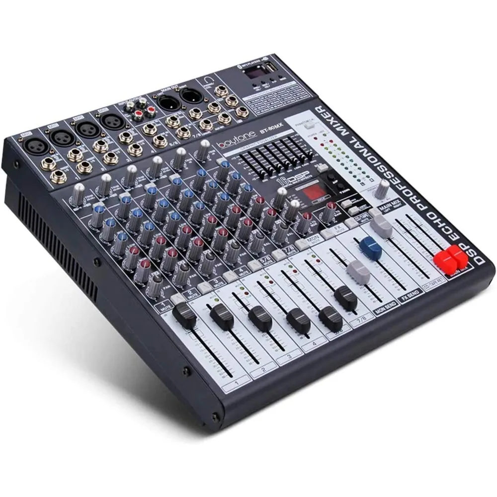8 Channel Dj Mixer …