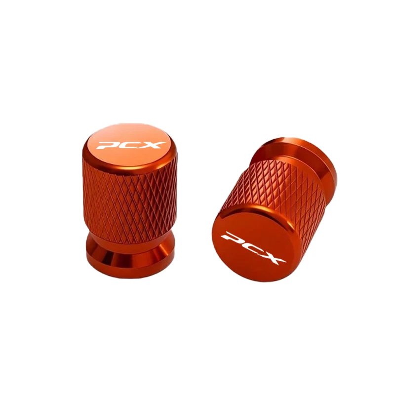 2PCS Motorcycle For Honda PCX125 PCX150 PCX160 PCX 125 150 160 Aluminum Alloy Tire Wheel Parts Valve Stem Caps Cover view 2