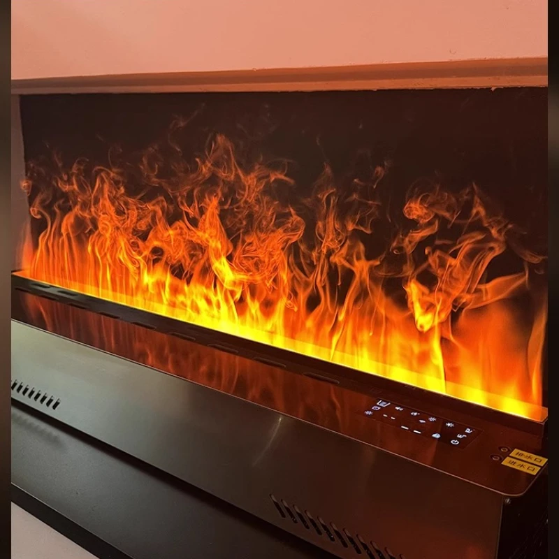

Household 3d atomizing fireplace embedded living room ultra-thin decorative cabinet electronic simulation flame humidifier