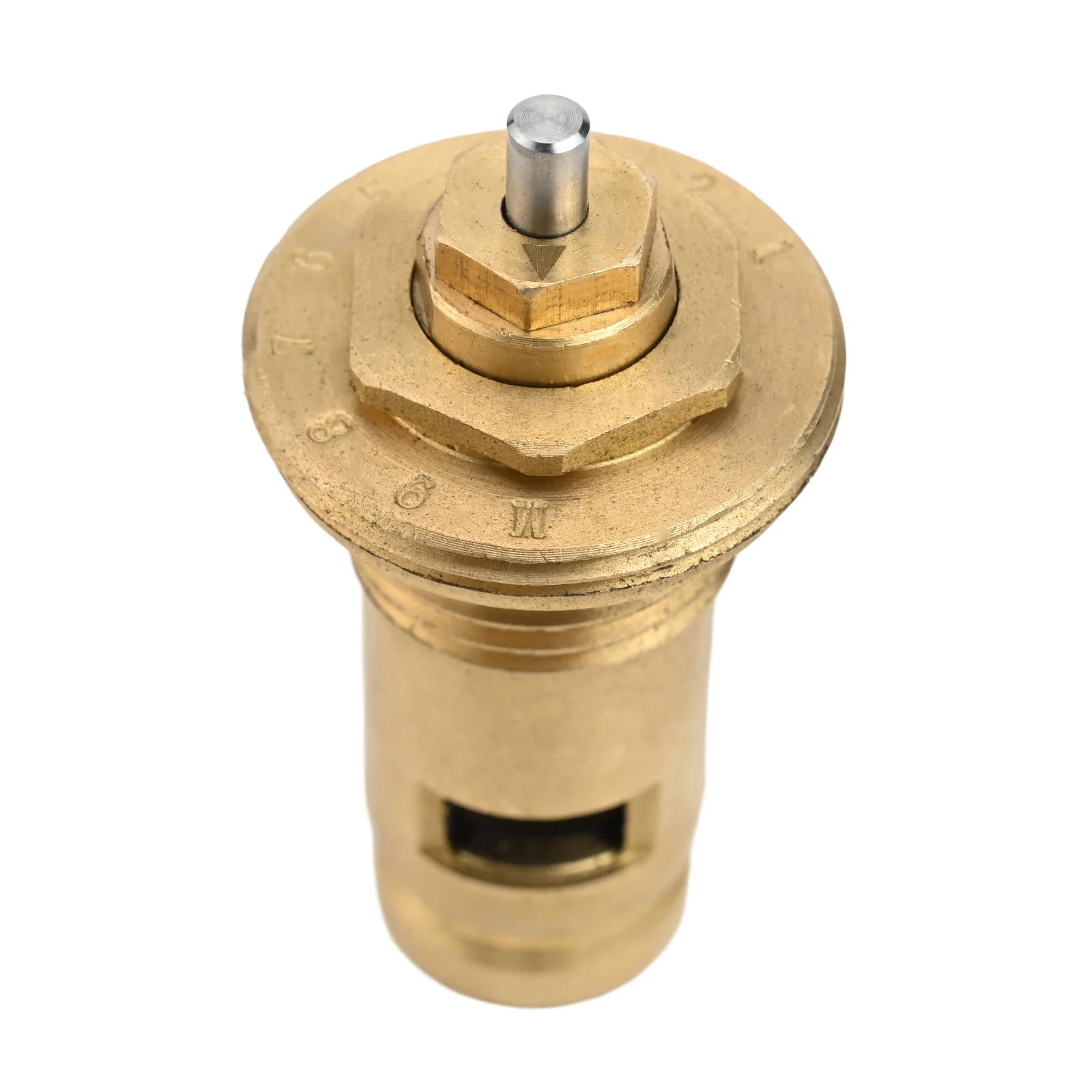 1pc Radiator Valve Insert M30 X1.5 Valve Thermostat Insert G1/2 Threaded Pre-adjustable For Radiator Heating Systems