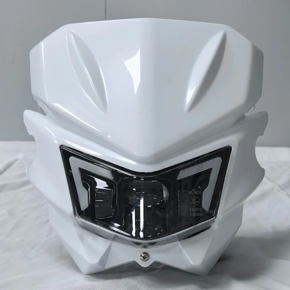 

For Kawasaki KLX125 D-Tracker KLX150 KLX 125 150 2010-2016 LED Headlight Lamp w/ DRL Motorcycle Light Assembly E24 23007-0146