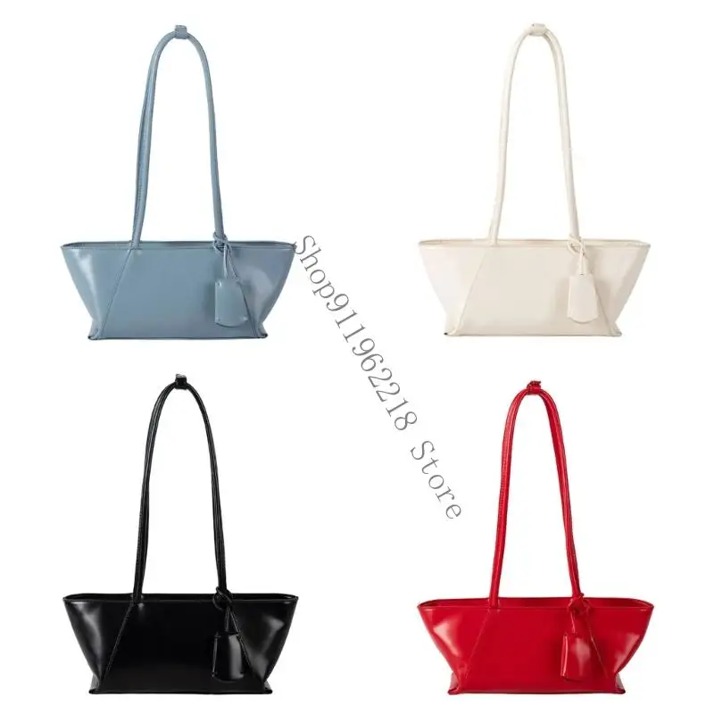 

Women Handbag Trendy Shoulder Bag Korean Styles Armpit Bag Stylish Commuting Bag PU Leather Underarm Bag Shopping Bag 066F