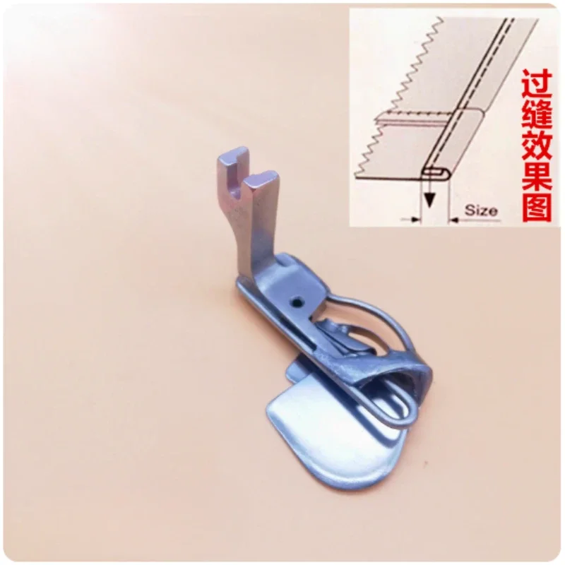 Electric Industrial Sewing Machine  Flat Hemmer Integrated Presser Foot Hem Light Edge Can Pass Woven Fabric Medium