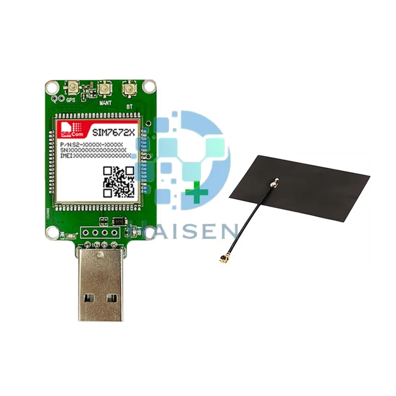 HAISEN SIMCOM SIM7672G-LNGV USB Dongle LTE CAT1 Qualcomm Chip Module Modem SIM7672G SIM7672