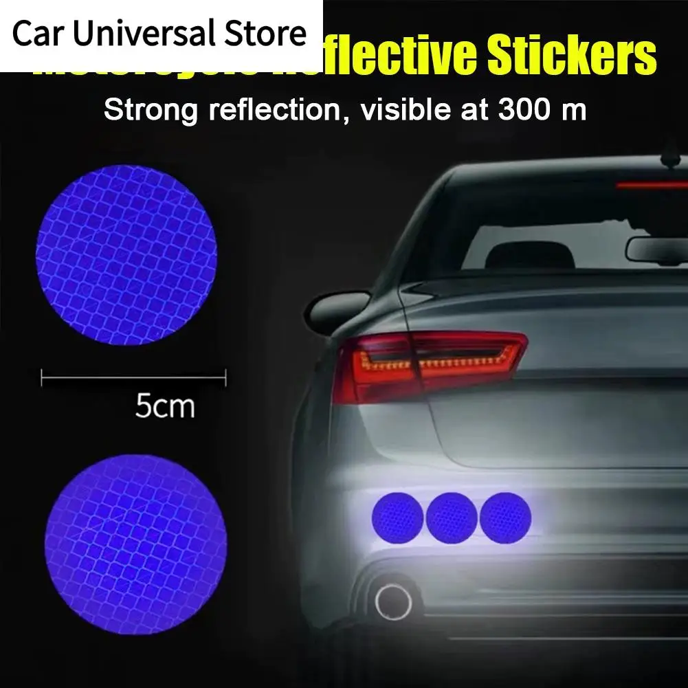 

Motorcycle reflective stickers Car Bumper Reflective Tape Reflector Decals Strip Warning Reflective Stickers Stickers Secur A9V3