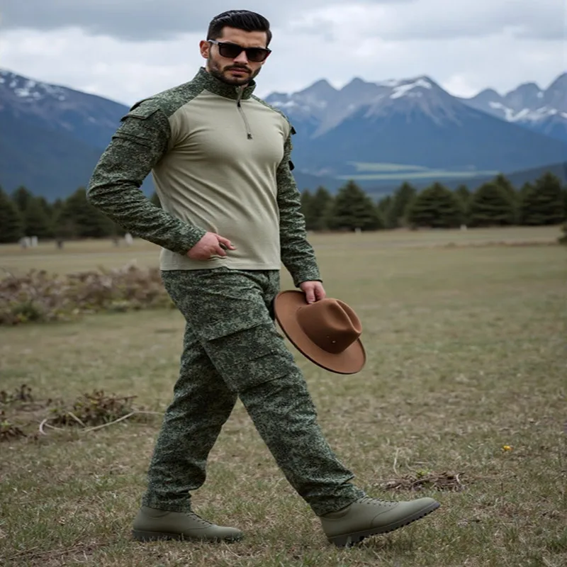 Russian Tactical Frog Suit Set Gen2 G2 Emr Small Green Man Outdoor Hunting Durable Frog Skin Combat Shirt