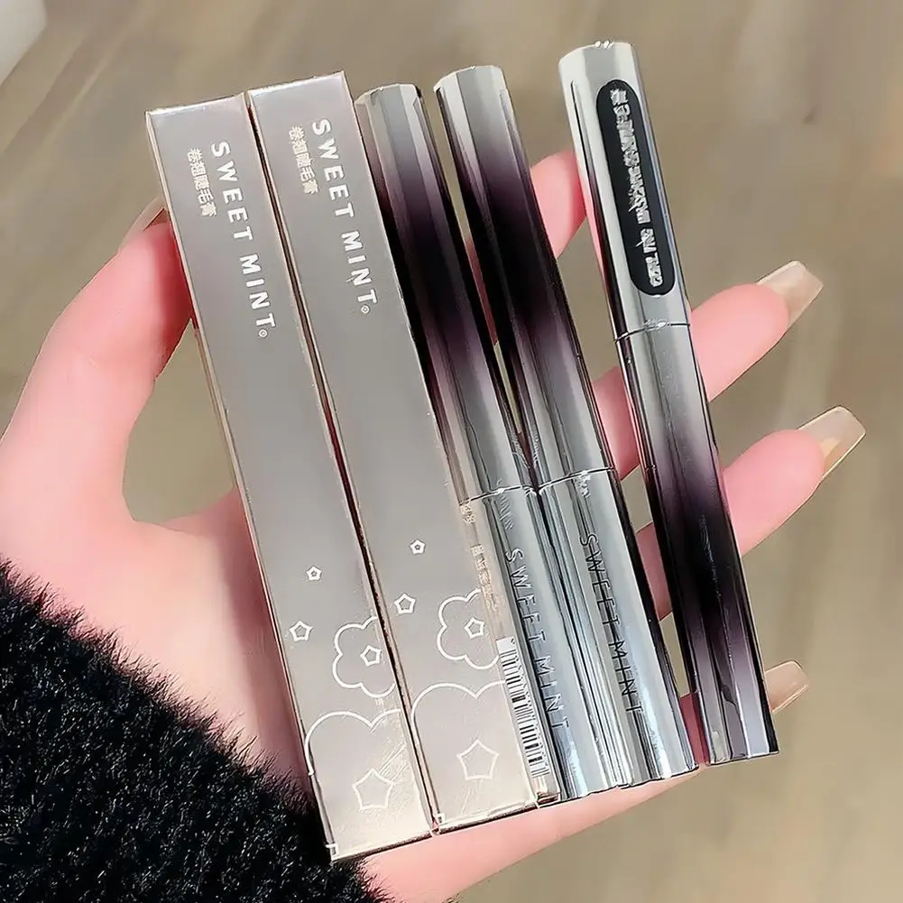 Natural Curling  Lash Mascara - Longer, Voluminous Eyelashes, Waterproof Tubing Mascara, Non-Smudge Long Lasting Eyelash Makeup
