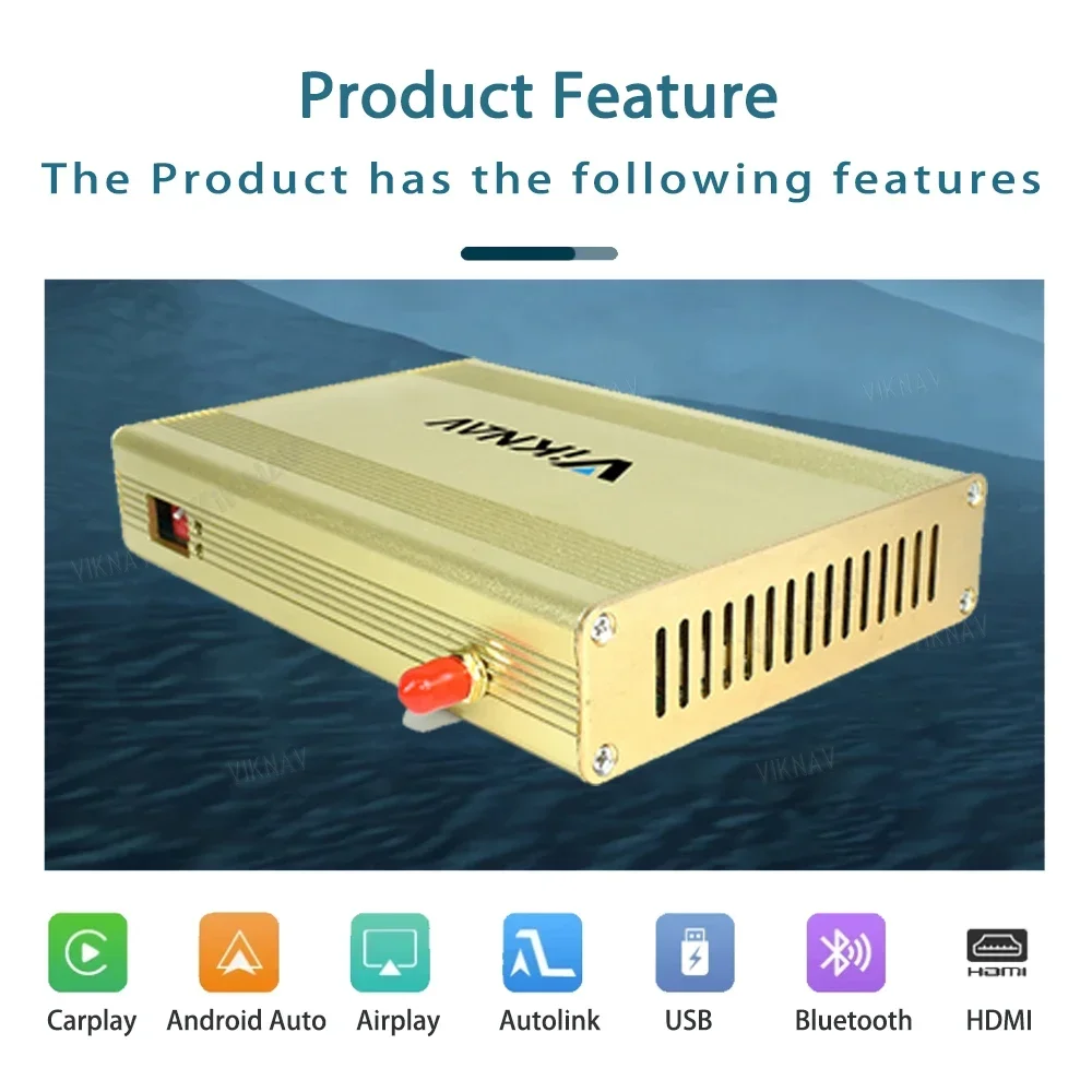 Picture 7: Linux System Car Decoding Box Fit for Volvo S60 V60 XC60 2015-2022 Android Auto Wireless CarPlay Upgrade Interface Decoder Box