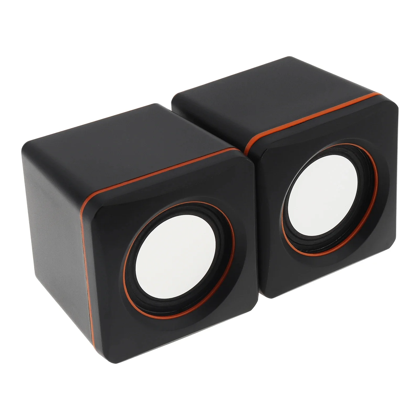 101Z USB 2.0 مكبرات صوت صغيرة محمولة للكمبيوتر مع مقبس استريو 3.5 ملم ومزودة بمنفذ USB للكمبيوتر المحمول والهواتف الذكية #5