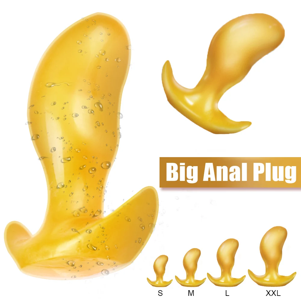 40-80mm Thick Butt Plug Anal Toys For Women Vaginal Dilator Men Anus Expander Big Animal Dildos Female Masturbator Sex Games Kit