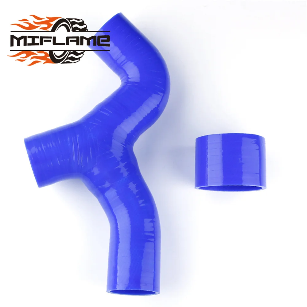 Silicone Intercooler Coolant Y-Hose For 1996-2000 Subaru Impreza WRX GC8 EJ20 EJ22 Turbo