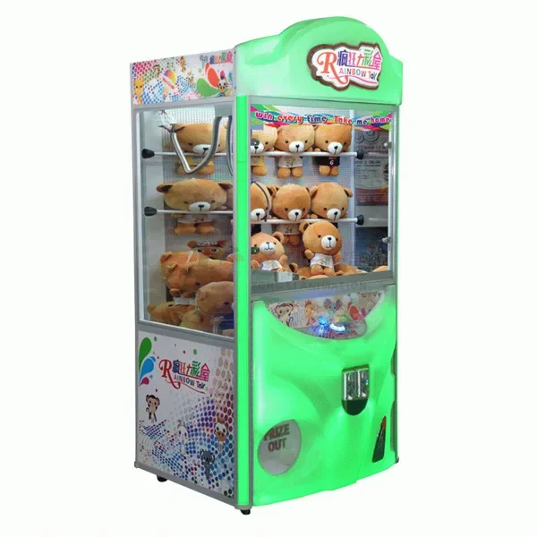 

Hotselling coin operated Crazy Toy 2 arcade claw crane game machine for sale