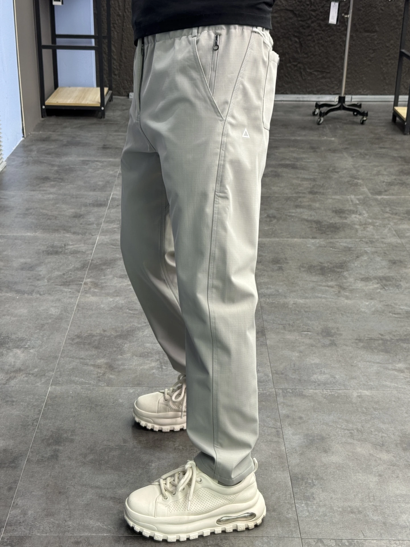 

Thiened Fce Outdoor Windproof Straight Leg Casual Pants Men's Autumn Winter Warm Slim Fit Thiened Outdoor Leisure Trou...