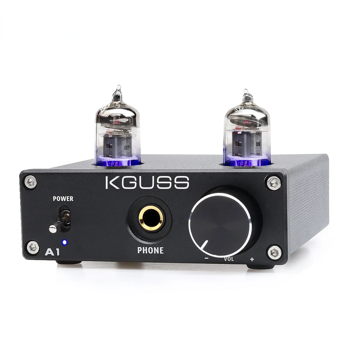 

HiFi 6K4 Tube Preamp Gold RCA Stereo audio Amplifier NE5532 aluminum chassis Home Theater headphone