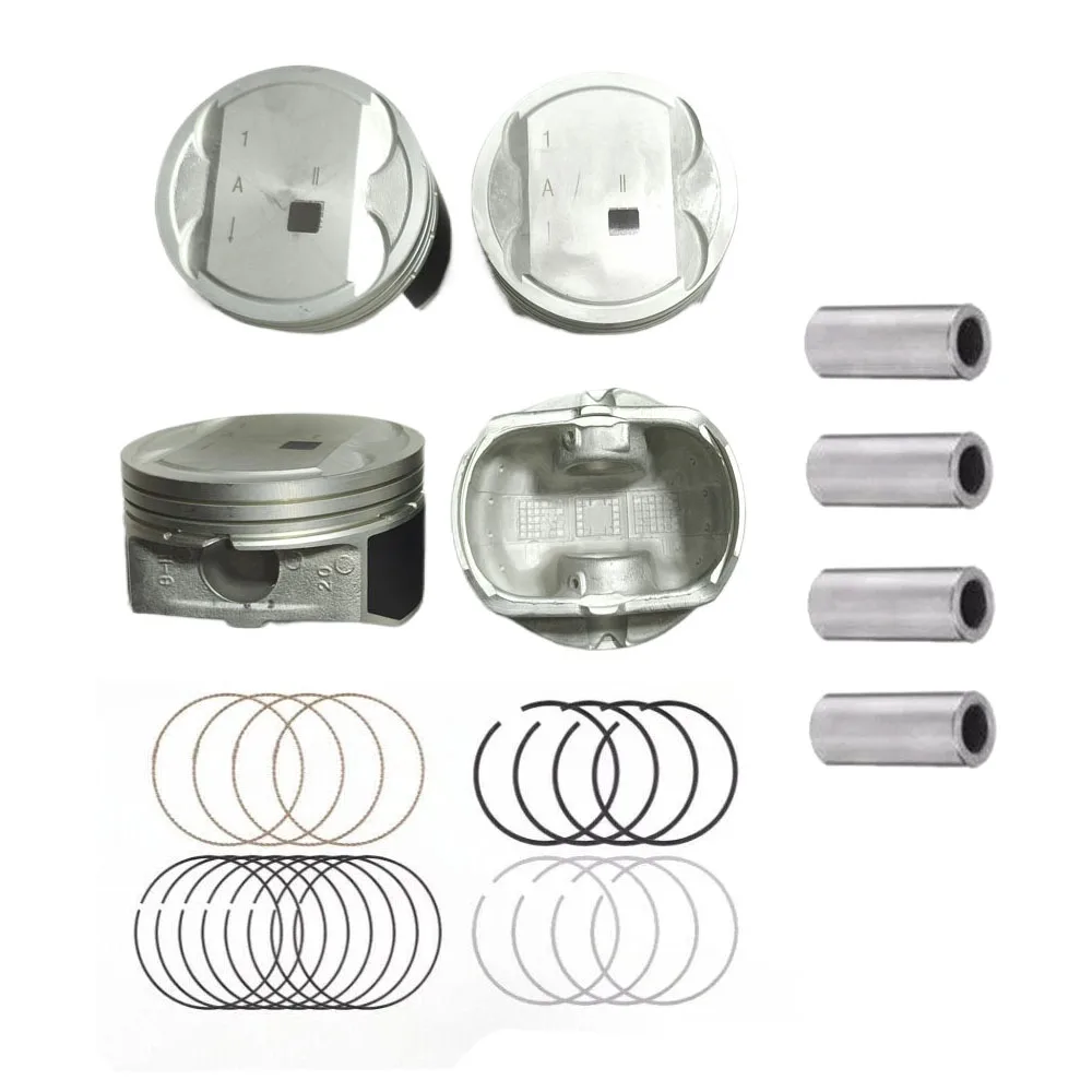 أجزاء المحرك حلقات المكبس عدة صالح 2.0 L الغاز G4KA لشركة هيونداي سوناتا NF كيا كارينز روندو UN 2.0L 23410-25051 2005-2012