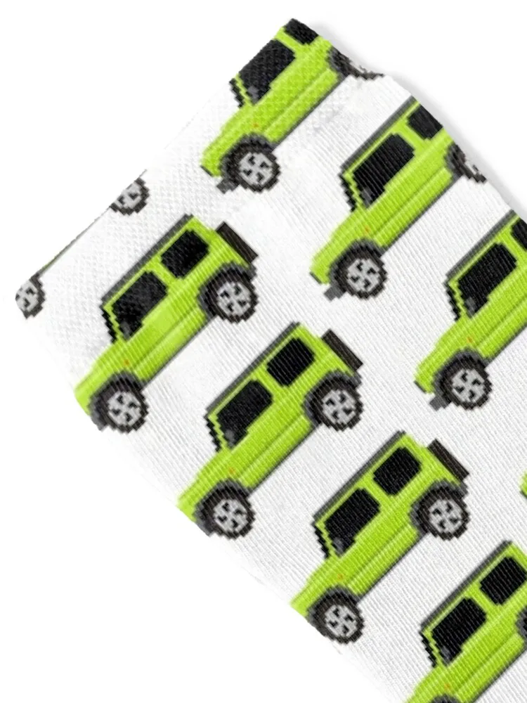 Suzuki Jimny Lime Socks japanese fashion kids gifts soccer anti-slip Ladies Socks Men's