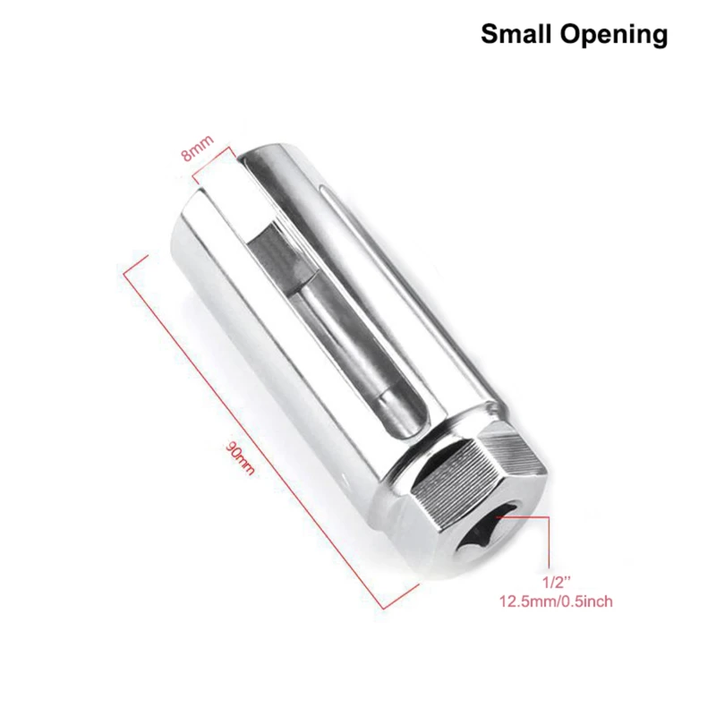 Universal 22mm 1/2'' Drive  Car Oxygen Lambda Sensor Socket Wrench Removal Installation Tool Professional Car Accessories