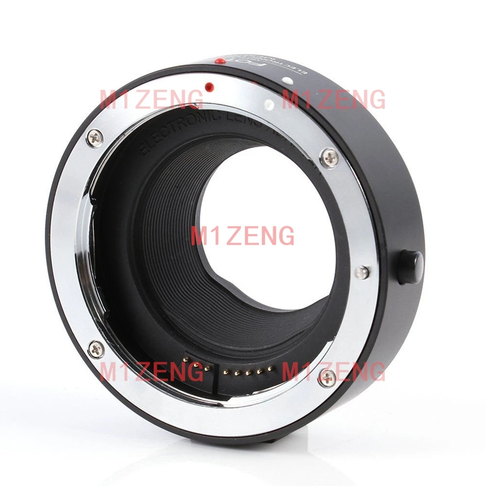 Electronic Auto Focus Lens Adapter Ring for Canon EOS EF Lens to EOSM M3 M5 M6 M10 M50 M100 Camera view 4