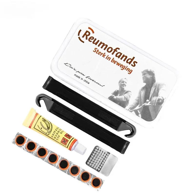 Kit de reparo de pneus de bicicleta portátil, 1/2/5/10 peças, remendo frio, ferramentas selantes sem cola para fixação rápida de pneus de tubo interno