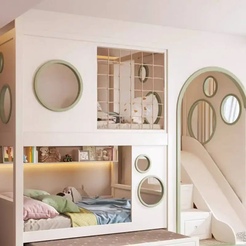 Luxuce Simple Kids Beds Safety Expandable Normal Custom Single Kids Bed Princess Girls Design Lettino Per Bambini Furniture Home