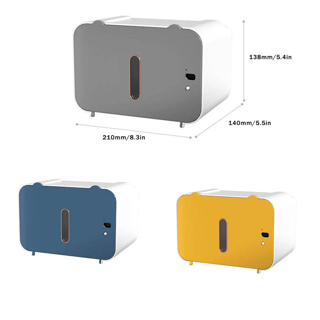 Smart Sensing Nail-free Toilet Paper Dispenser Automatic Napkin Box