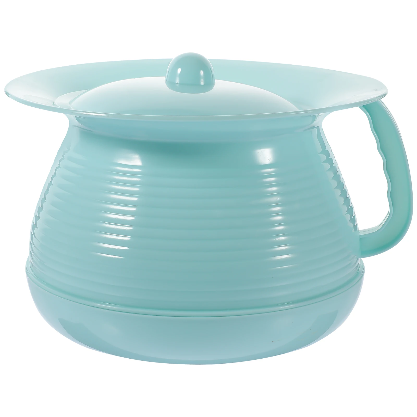 وعاء غرفة الأطفال سميك من البلاستيك مبولة منزلية للأطفال والكبار والمسنين والمعاقين مقلاة سرير محمولة متعددة الوظائف #3