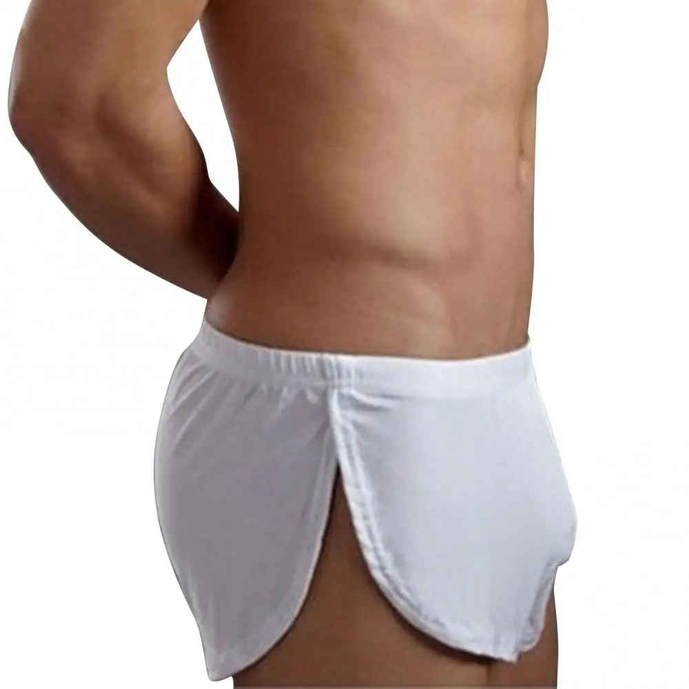 Men Sexy Soft Segmentation Casual Sport Home Loose Shorts Pants Underwear Sports Pants Home Low Waisted Shorts Loose Sleepwear