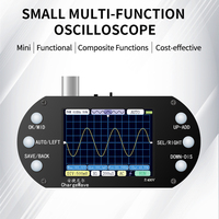 Mini Digital Handheld Oscilloscope 2.5Mhz Sampling Rate 500Khz Bandwidth Support AUTO 80Khz PWM for Electronic Repair DIY