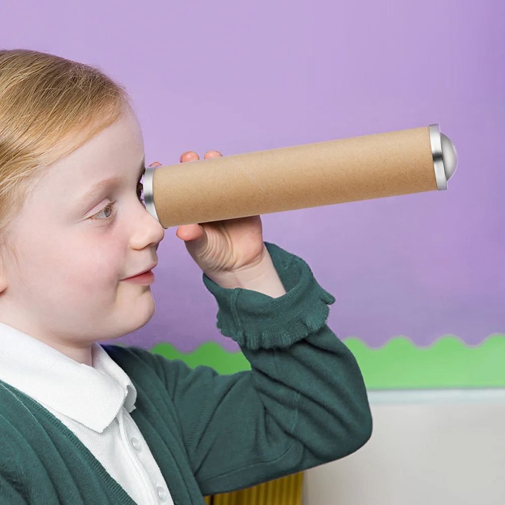 2 szt. Kalejdoskop dla dzieci DIY, edukacyjny kalejdoskop papierowy, upominki na przyjęcie urodzinowe, zestaw do wypełniania skarpetek.
