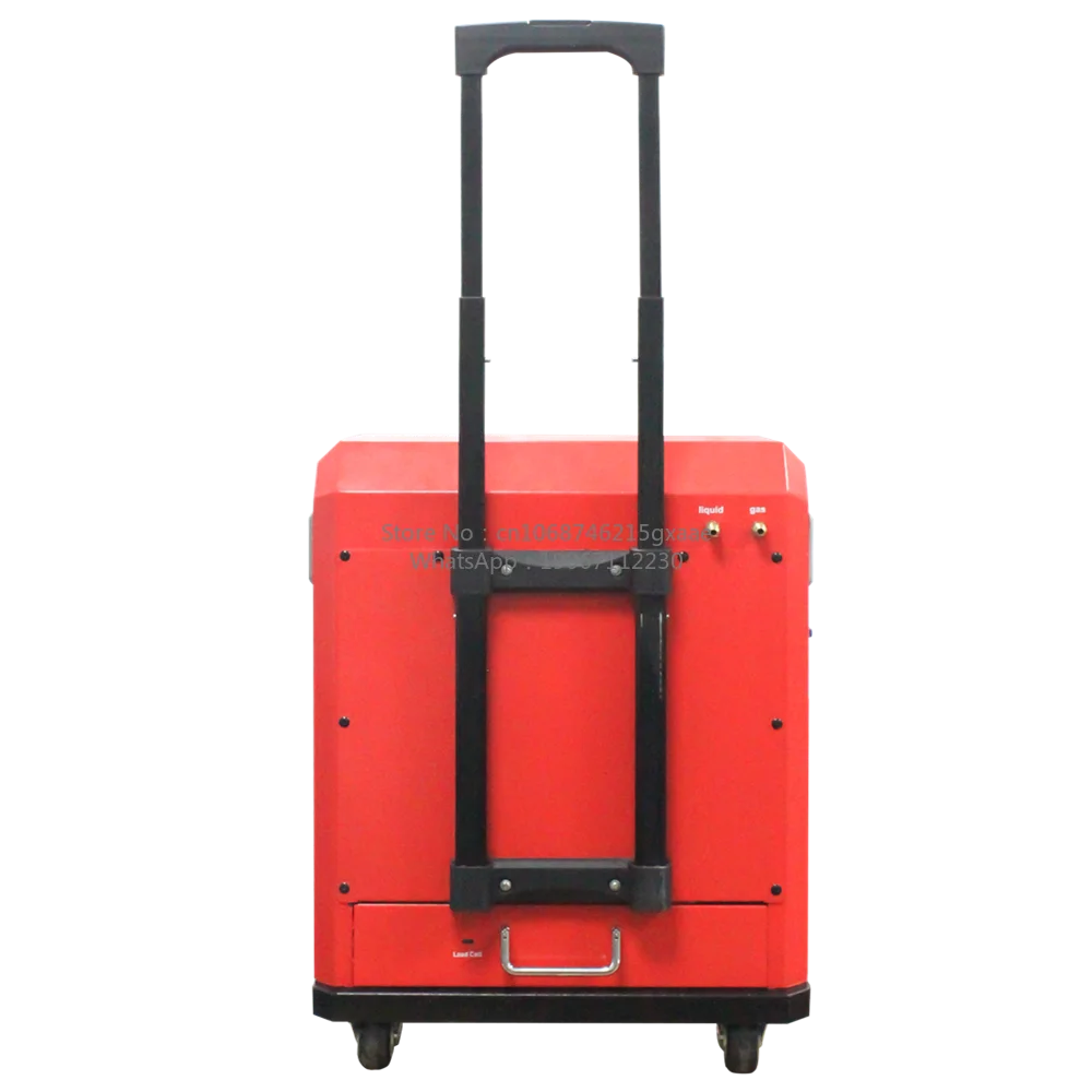 Portable Multi-Refrigerant AC Service Machine for P100 for R134a R1234yf R22 R410A Refrigerant Recovery Recycling and